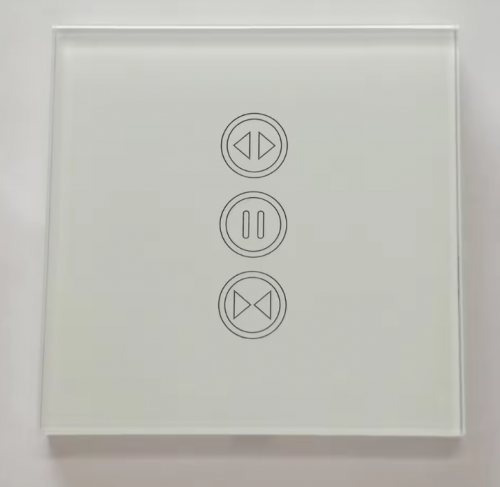 Glasplatte für EU-Rolladen-Schalter, kein Rolladen-Schalter