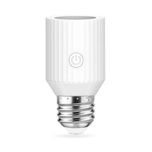 LoraTap Portalampada Intelligente WiFi, Adattatore Intelligente E26/E27, Controllo tramite App Smart Life, Compatibile con Controllo Vocale Alexa, Por