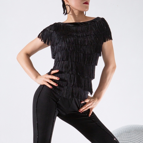 Gatsby Fringe Top #P003