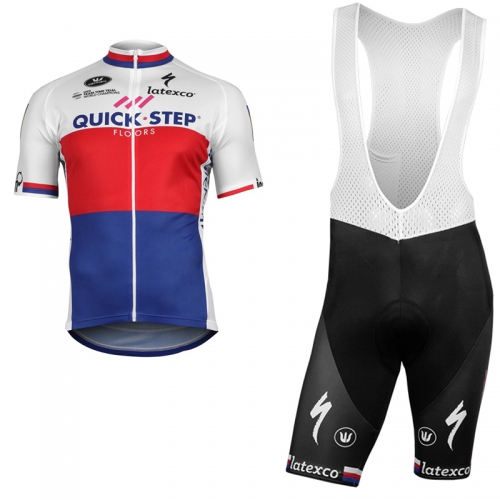 men  Tricolor cycling  clothing suit
