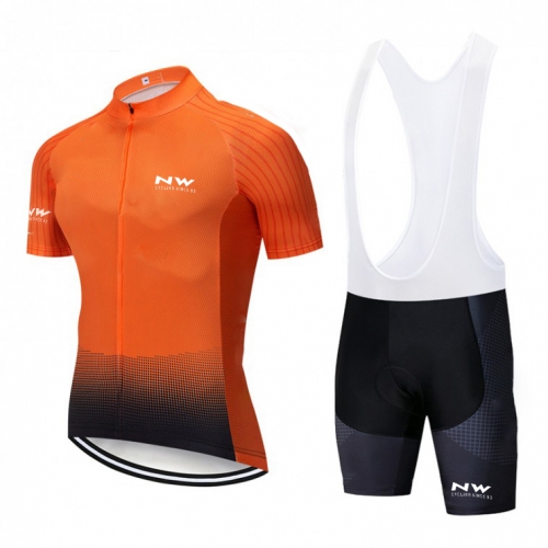 multi color men short sleeve  cycling jersey set