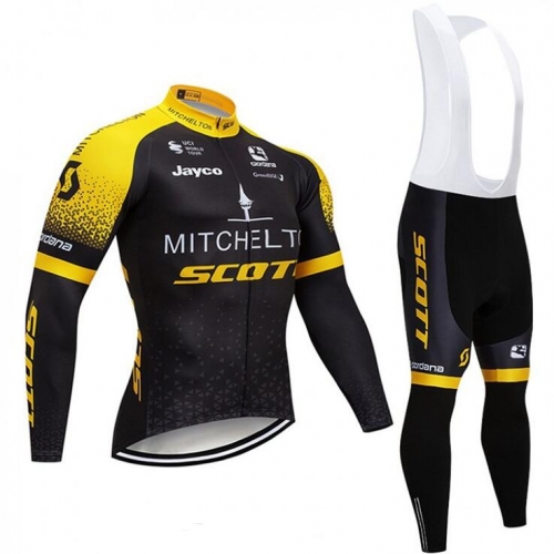 Men's Autumn Cycling Jersey Long Sleeve Quick Dry Bike  clothes set