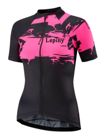 Women's cycling wear 100% Polyester bicycle top quick drying Bicycle Short Sleeve shirt
