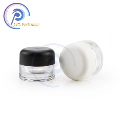Child proof clear 9 ml concentrate jar