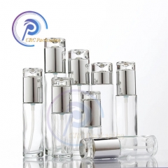 120ml 150ml Frosted glass lotion bottles series cosmetic skincare toner bottles