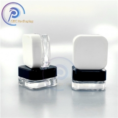 Square child proof 5ml 7ml concentrate jars