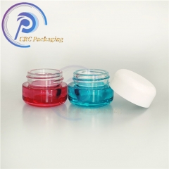 Child proof 5ml 7ml 9ml Resistant Glass jars with resistant cap
