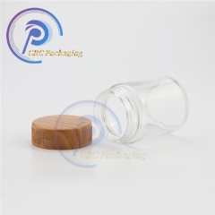 1oz 2oz 3oz 4oz round Child Resistant cream glass jar with child-proof lids
