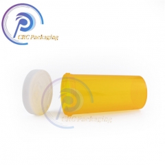 child proof reversible pharmacy vials plastic bottle with lid