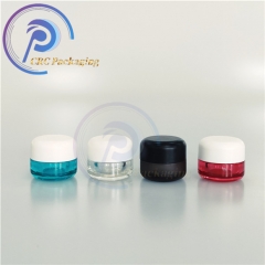 Child proof 5ml 7ml 9ml Resistant Glass jars with resistant cap
