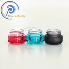 Child proof 5ml 7ml 9ml Resistant Glass jars with resistant cap