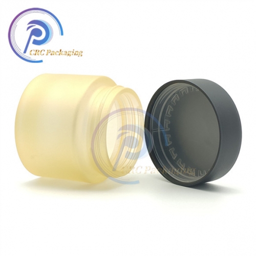Best packaging manufacturer with child safe jar child resistant tamper evident cap 60ml plastic cbd flower jar