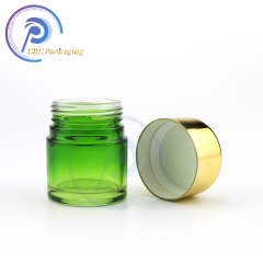 High quality 3.5 gram 1 oz 2 oz 3 oz 4oz glass jar with plastic lids child proof glass jars containers