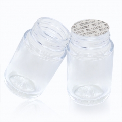 custom label design baby infused jeeter glass jar 5 pack pre packaging baby proof jeeter glass bottle pre packaging container