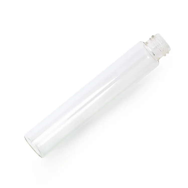 High quality child resistant glass tube chemistry glass tube dry flower container smell proof glass tubes bottle