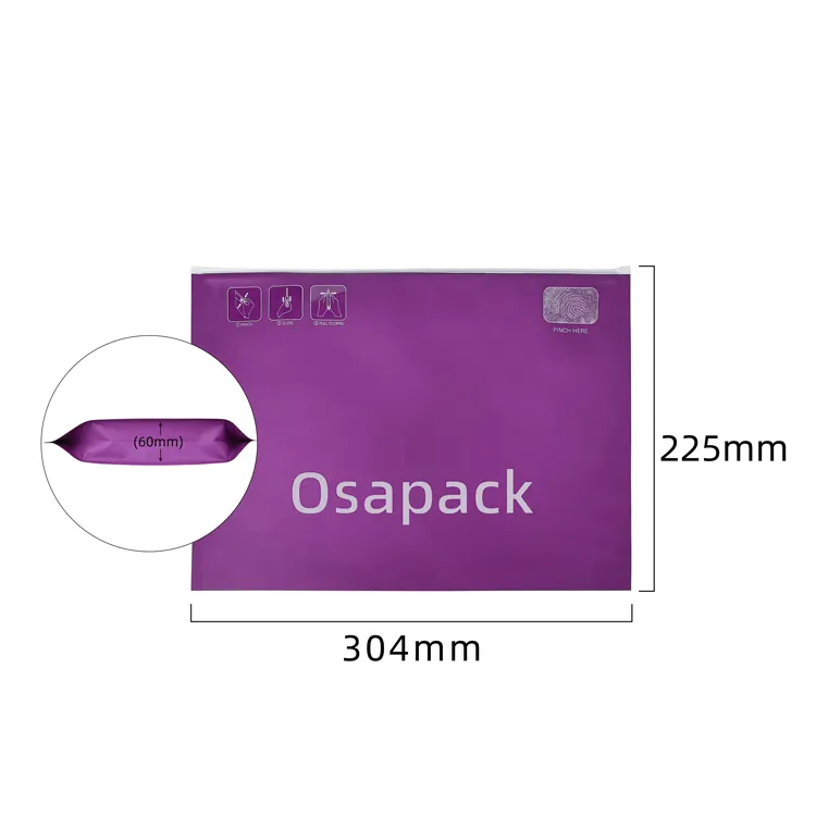 Wholesale Purple Zipper Pouch Custom Printed Zipper Bag Child Resistant 35 Mylar Bag Child Proof Plastic Packaging Bags