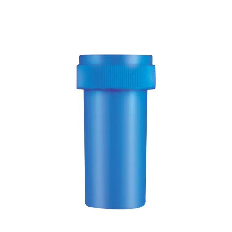 Childproof bottle Pop Top Vials Medical Plastic Snap Cap Pill Bottles