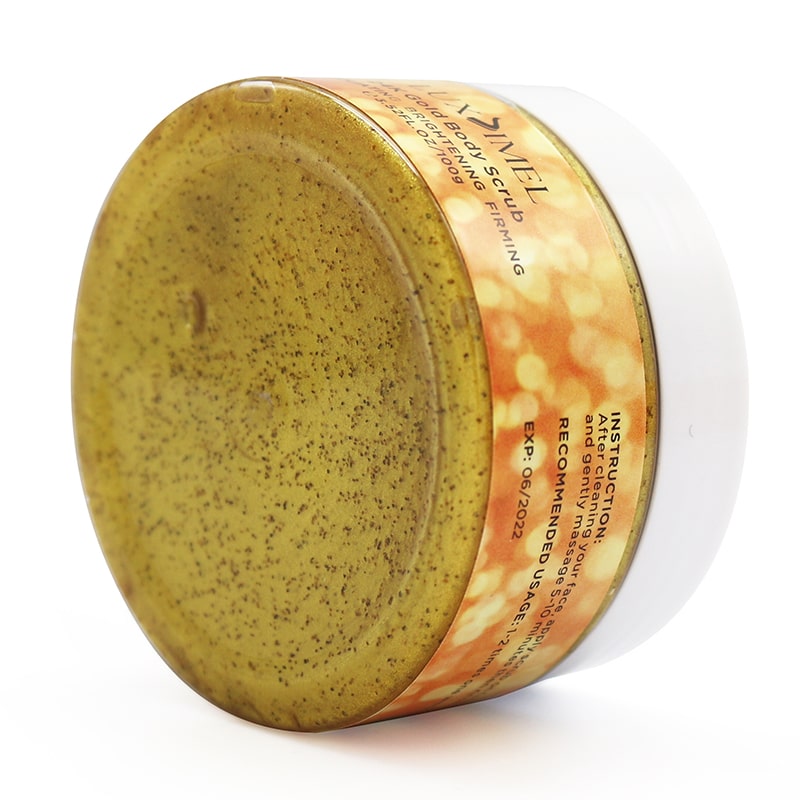 Skin Care Products Manufacturing 24k Gold Face Exfoliating Face Scrub Cleansing Glowing Skin