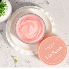 Wholesale Custom Logo Lip Lightening Pink Natural Sugar Vegan Organic Exfoliator Private Label Lip Scrubs