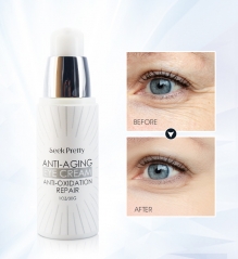 Wholesale Private Label Natural Herbal Anti-wrinkle Anti-aging Eye Cream Lighten Dark Circles Puffiness