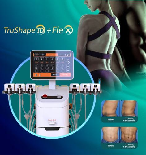 Trushape® ID FLEX Body Contouring Muscle Stimulator Machine Neuromuscular Electrical Stimulator