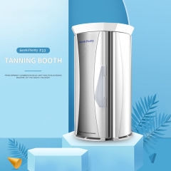 Commercial Tanning Bed Supplier Wholesale Stand Up Solarium Sun Bed Booths Vertical Sunbed For Sale