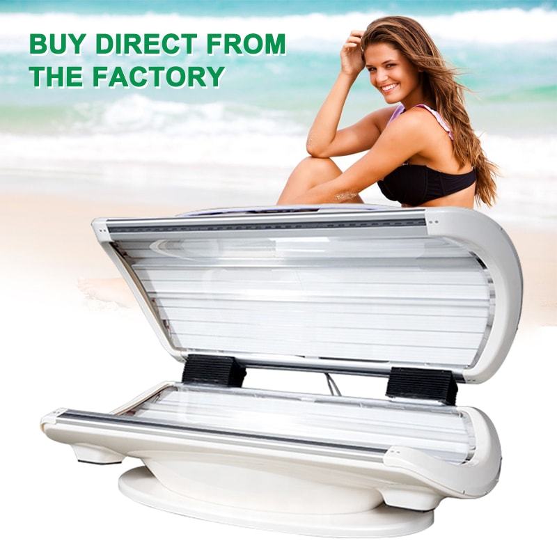 Wholesale New Lay Down Solarium UV Sunbed Bronzing Bed Solarium Machine