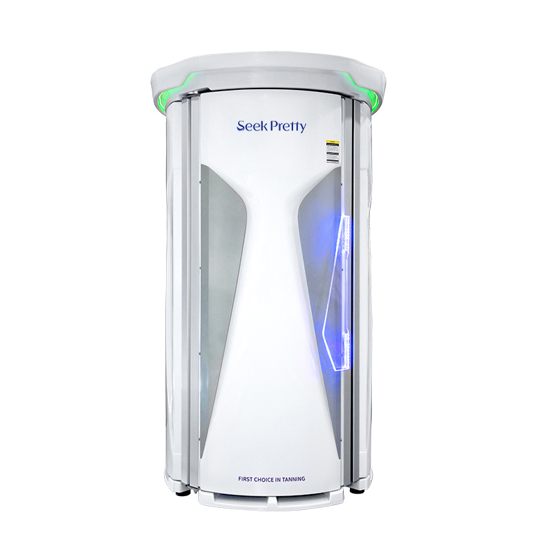 2023 New Hybrid Tanning Bed Stand Up Sunbed Hybrid Red Light Tanning Beds Tanning Booth