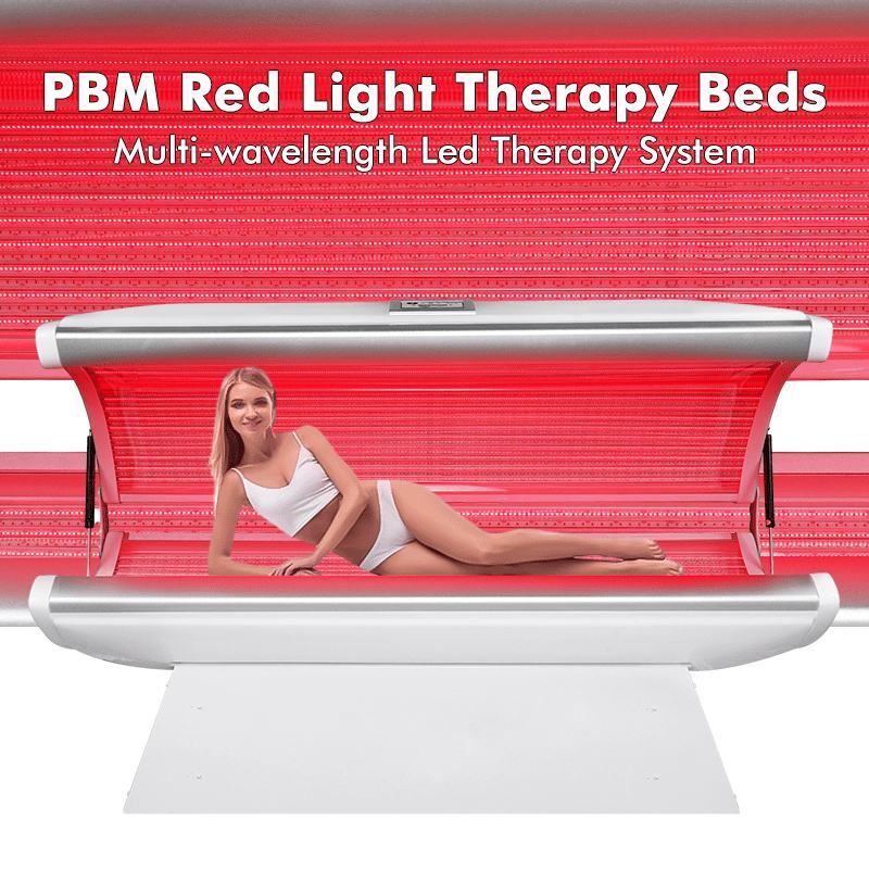 Commercial 1200w Red Light Treatment Bed For Wrinkle Remove Pain Relief