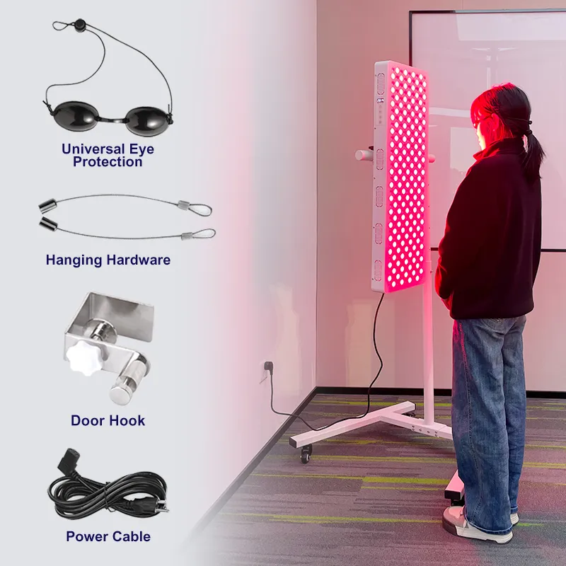 Custom Infrared Lamp 3000w PDT Machine 4 Wavelengths Light Therapy Panel