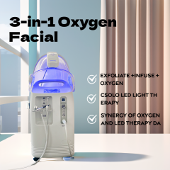 Oxygen Facial System with LED Light Oxygen Dome Facial Machine