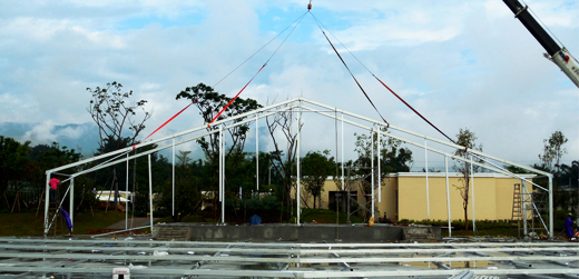 glass dome tent 