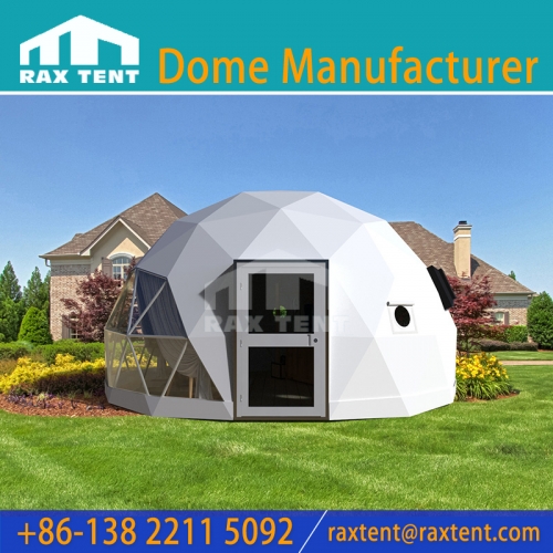 Most Popular 6m Geodesic Dome Tent House PVC Dome Tent at low factory price