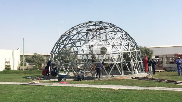 glass dome tent frame
