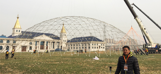 massive dome tent