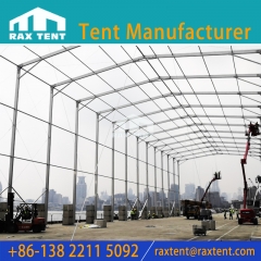 Toppest 14M Side Height Event Tent Marquee Tent with aluminum Frame and Black PVC Cover For VIVO Brand Event Conference