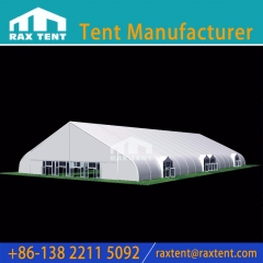 40m Heart Shape Tent for Events, Curve TFS Tent Marquee Canopy Tent for Exhibition and Outdoor Wedding Party