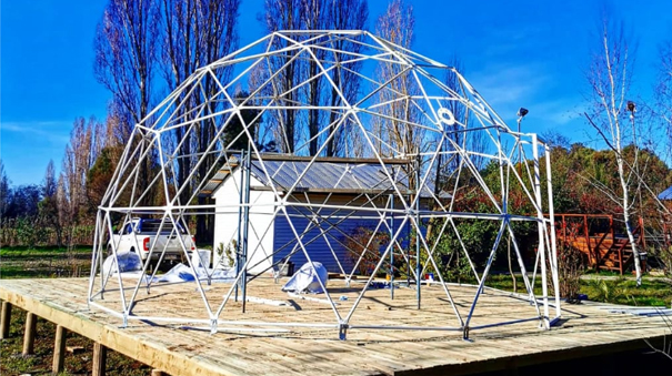 geodesic dome tent 