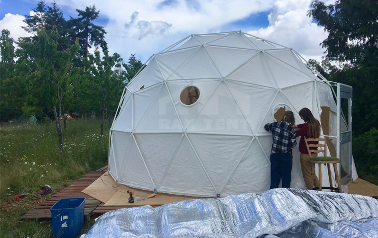 geodesic dome house