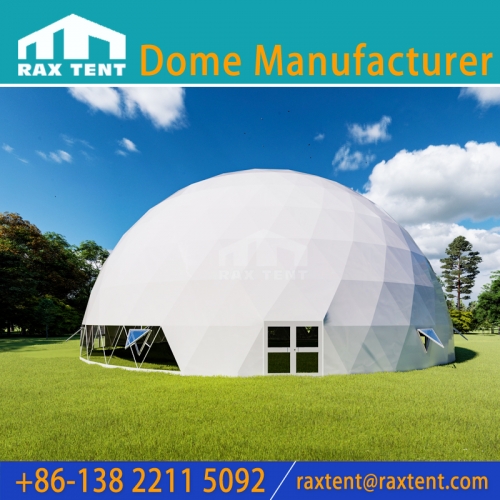 26M Big Dome Tent with AC and Ventilation Windows for Brand Event or Greenhouse in Saudi Arabia