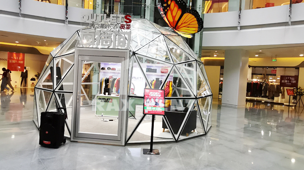 glass dome tent for live show