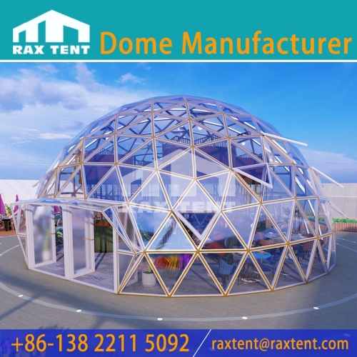 RAXTENT 12M Durable Igloo Glass Dome Tent for Restaurant from China Manufacturer