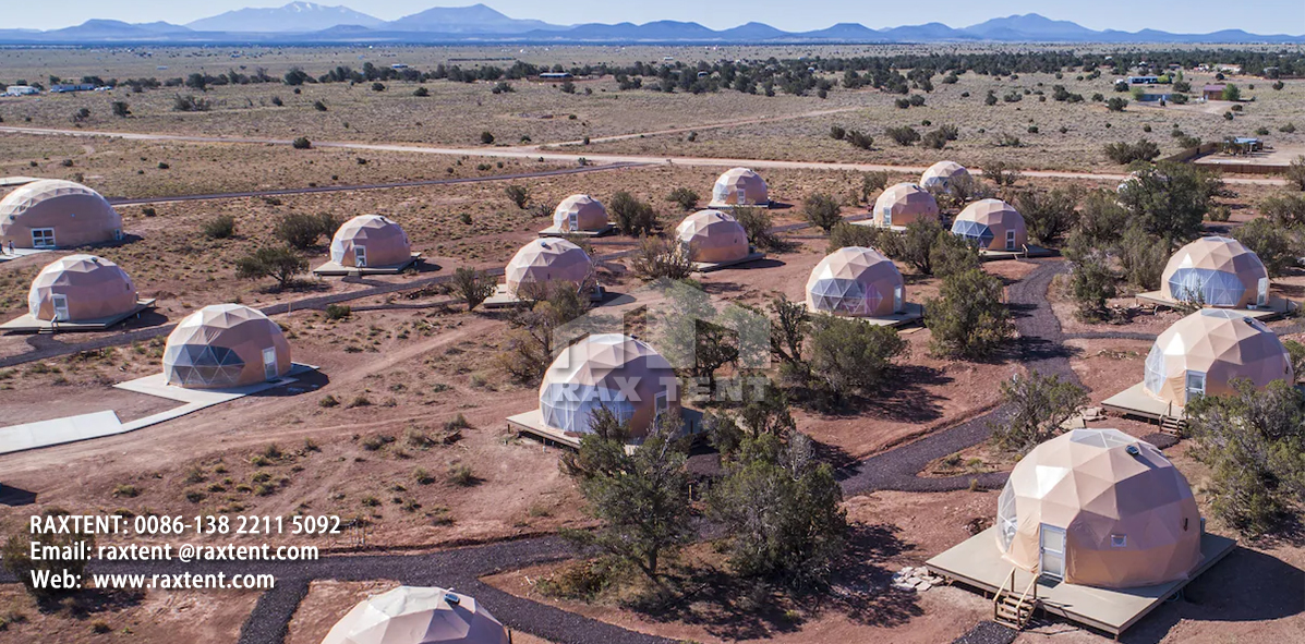 7M geodesic dome tent