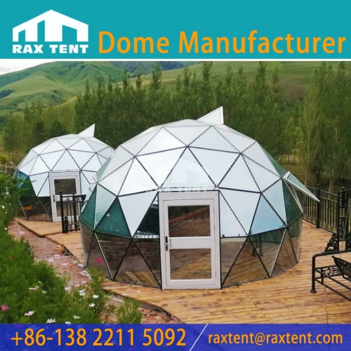 RAXTENT 6M Glass Dome Tent for Luxury Hotel and Family Resort