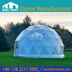 RAXTENT 6M Geodesic Dome House with Bathroom for Family Resort