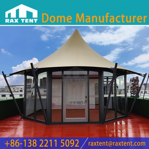 RAXTENT Membrane Structure Tent House for Glamping Hotel and Resort Hot Sale