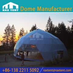 RAXTENT 15M Peach Shape Tent Zome Tent for Yoga Dome Dance Studio and Events