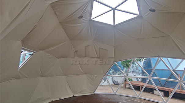 6m geodesic dome tent