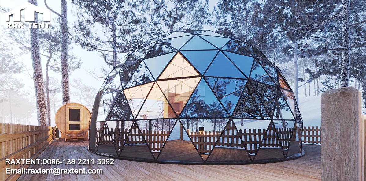 10M glass dome house