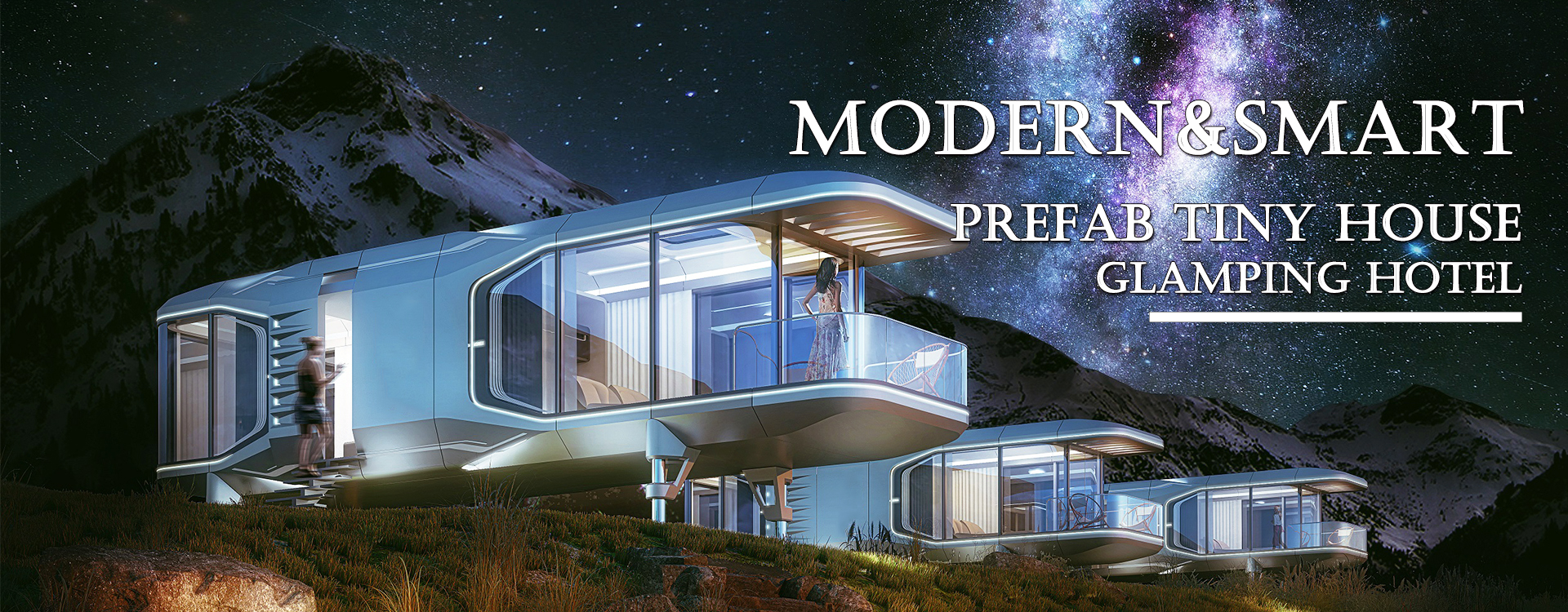 RAXTENT space capsule prefab tiny house